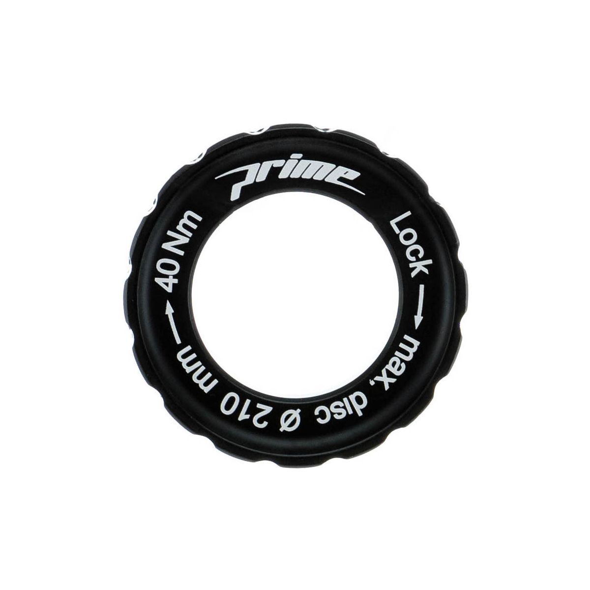 Vision Centre Lock Disc Rotor Lockrings - Black Aluminum Pair For Bike Disc Brakes
